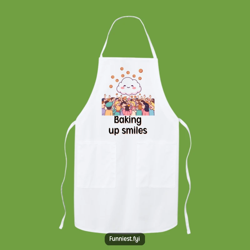 Funny Donut Cloud Apron: Baker's Delight, Practical Funny Gift
