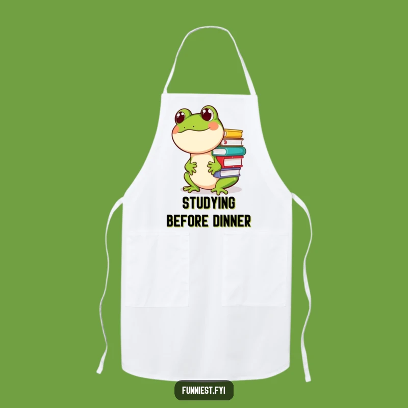 Funny Frog Chef Apron, A Hilarious Kitchen Accessory for Amusing Cooks