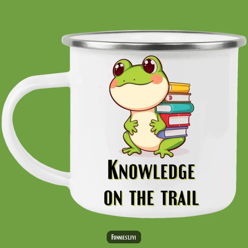Funny Frog Campfire Mug, A Hilarious Outdoor Companion for Amusing Adventures