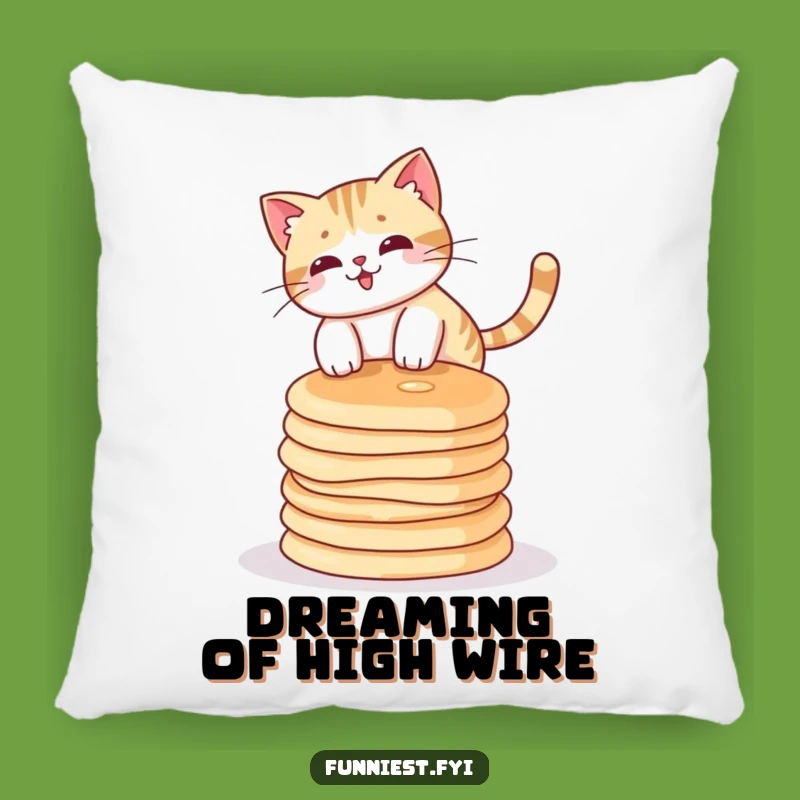 Funny Cat Pancake Pillow: Cute & Hilarious Cushion for Cozy Comfort