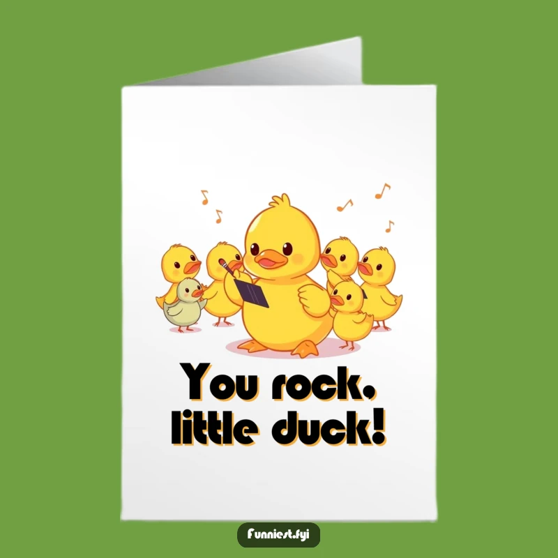 Free Printable Congratulations Card: Shy Duck Conductor! Hilarious Downloadable Greeting