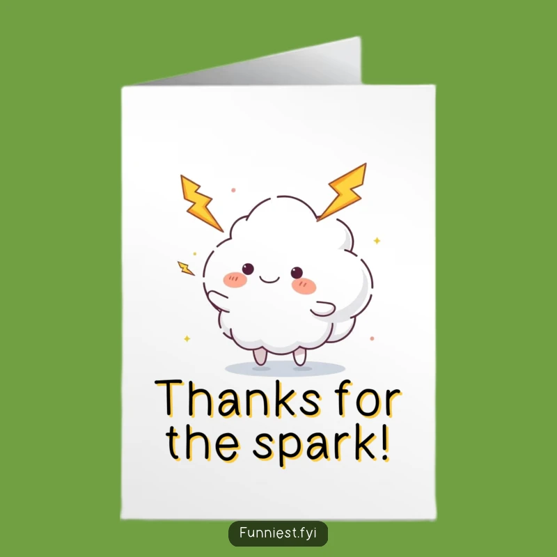 Free Printable Cloud Juggling Thank You Card - Funny Weather Downloadable Gift